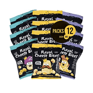 royal cheese bites crunchy keto snacks
